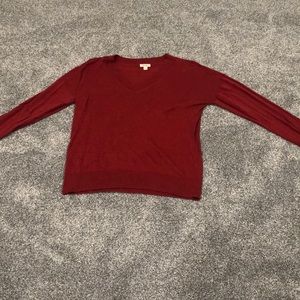 Lucky Brand Red Sweater.